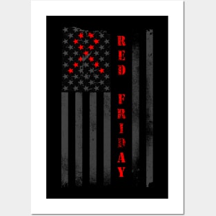 Red Friday Posters and Art